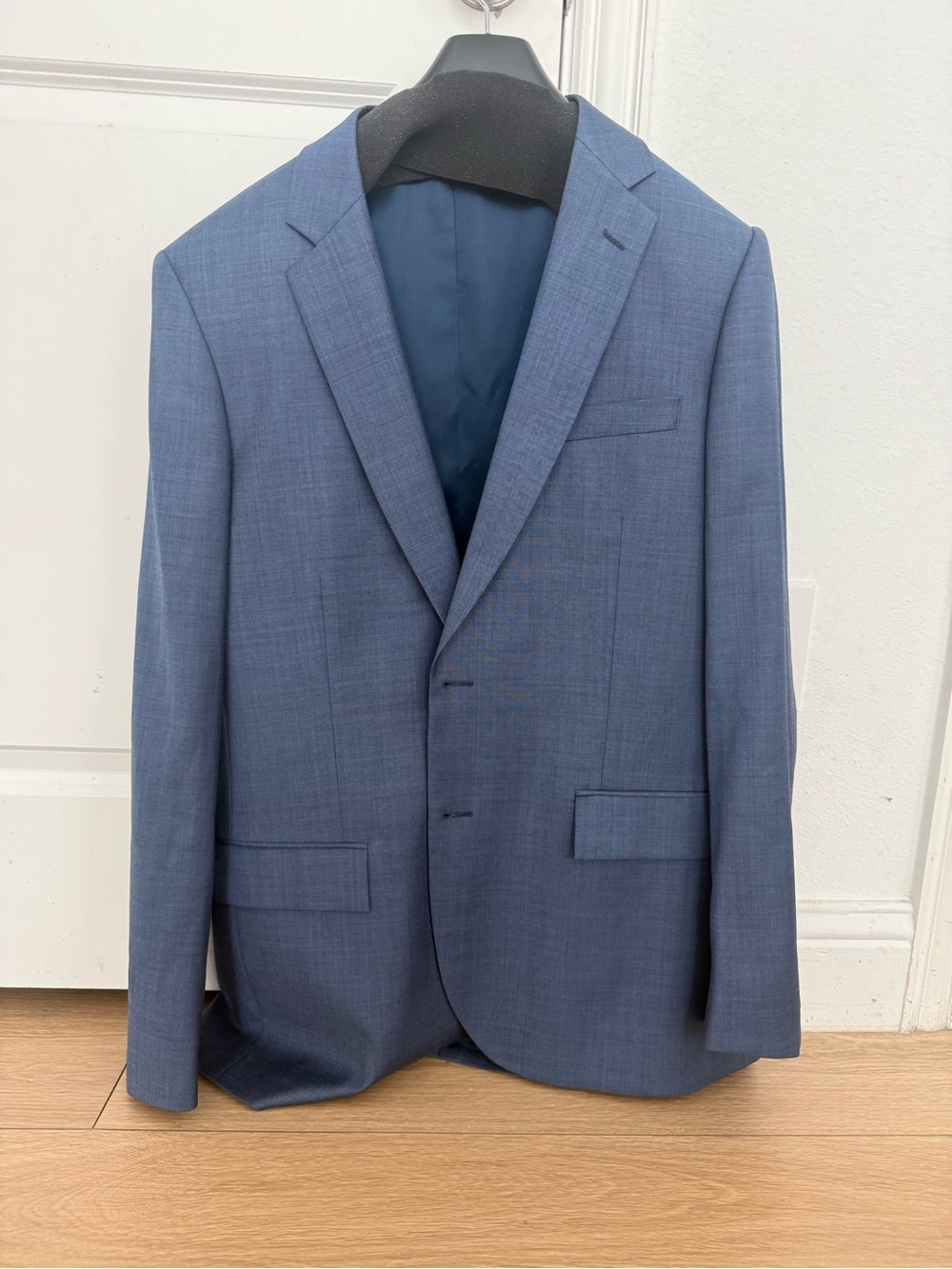J. Crew Men's Slate Blue Two-Button Suit Jacket